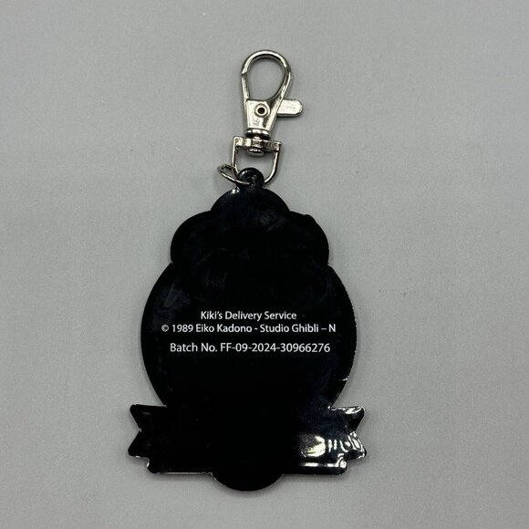 The World Of Studio Ghibli Framed JIJI Rubber Backpack Clip Key Chain New Open - Picture 2 of 4